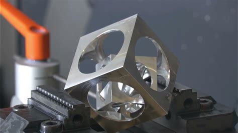 cnc machined cube|turning cube milling machine instructions.